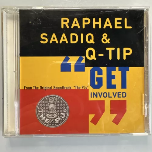 Raphael Saadiq Q-Tip Get Involved CD Promo Single
