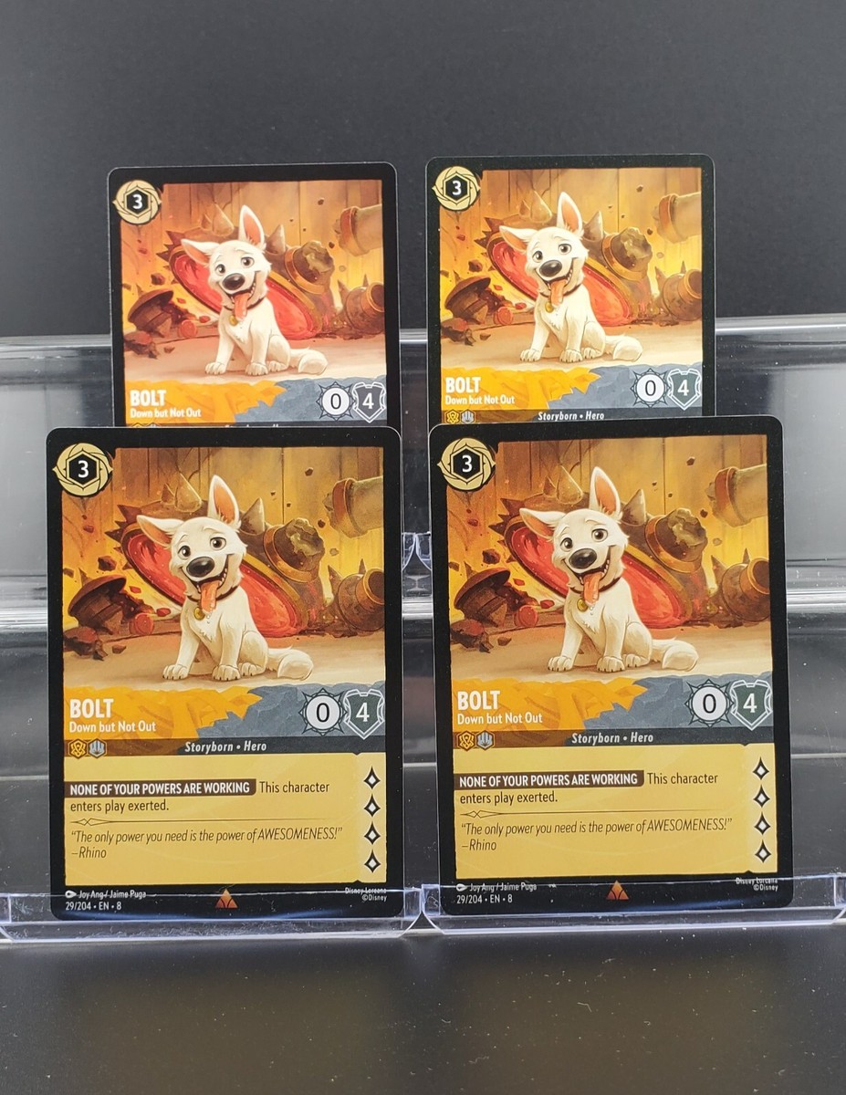 lorcana bolt card Lorcana - Bolt (Dependable Friend) - 18/204 - Common (Foil)