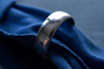 【HYERES LOR】25SS★ Champagne Full Moon Silver Clean Ring HYERES LOR】25SS☆ Champagne Full Moon Silver Clean Ring