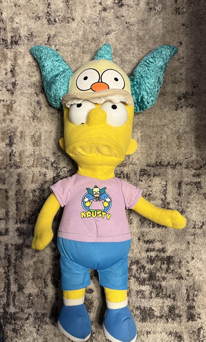 SIMPSONS BART HOLDING KRUSTY ぬいぐるみ s-l400.jpg