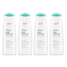 Dove Daily Moisture Damage Therapy Shampoo , 12 fl oz Lot of 4 
