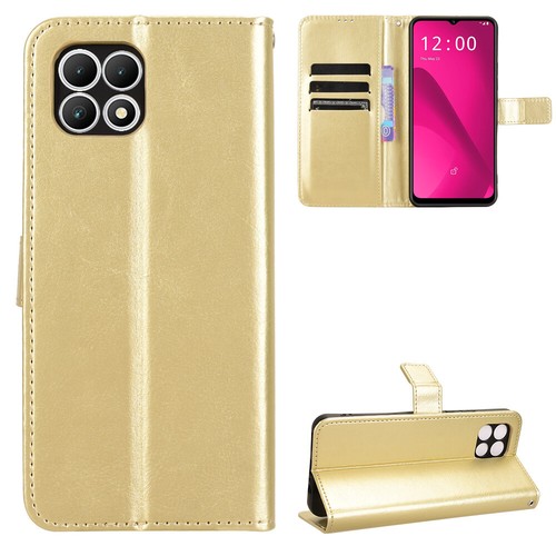 For T-Mobile Revvl 7 Pro Classic Flip Leather Wallet Stand Card Slot Case Cover - Picture 17 of 25