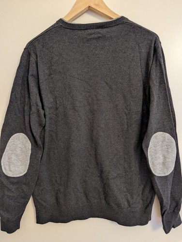 BVB Borussia Dortmund Herren Pullover Gr. M schwarz graues Logo Fußball Strick - Bild 2 von 5