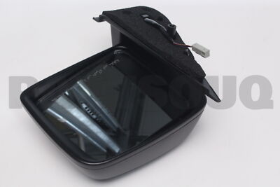 8470177RG05PK Genuine Suzuki MIRROR ASSY,RR VIEW,R(BLACK) 84701