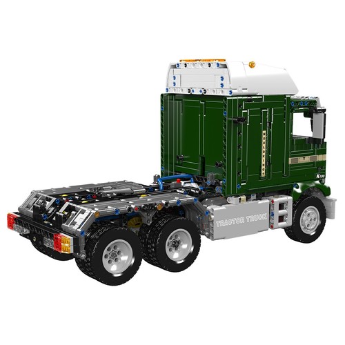 Mould King 13202 Ferngesteuertes LKW Kopf Semi Trailer Klemmbausteine Spielzeug - Bild 2 von 7