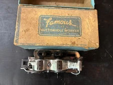 FAMOUS BUTTONHOLE WORKER Vintage Fiftieth