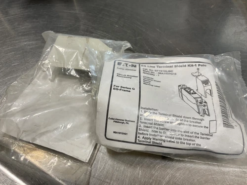 2 EATON EFTS1KLINE 66A1590G10  terminal shield NEW