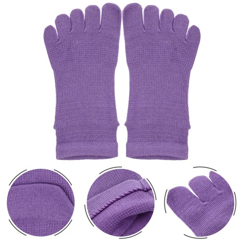 2 Pairs Five Toe Socks Miss Woman Outdoor Cotton Short Women for
