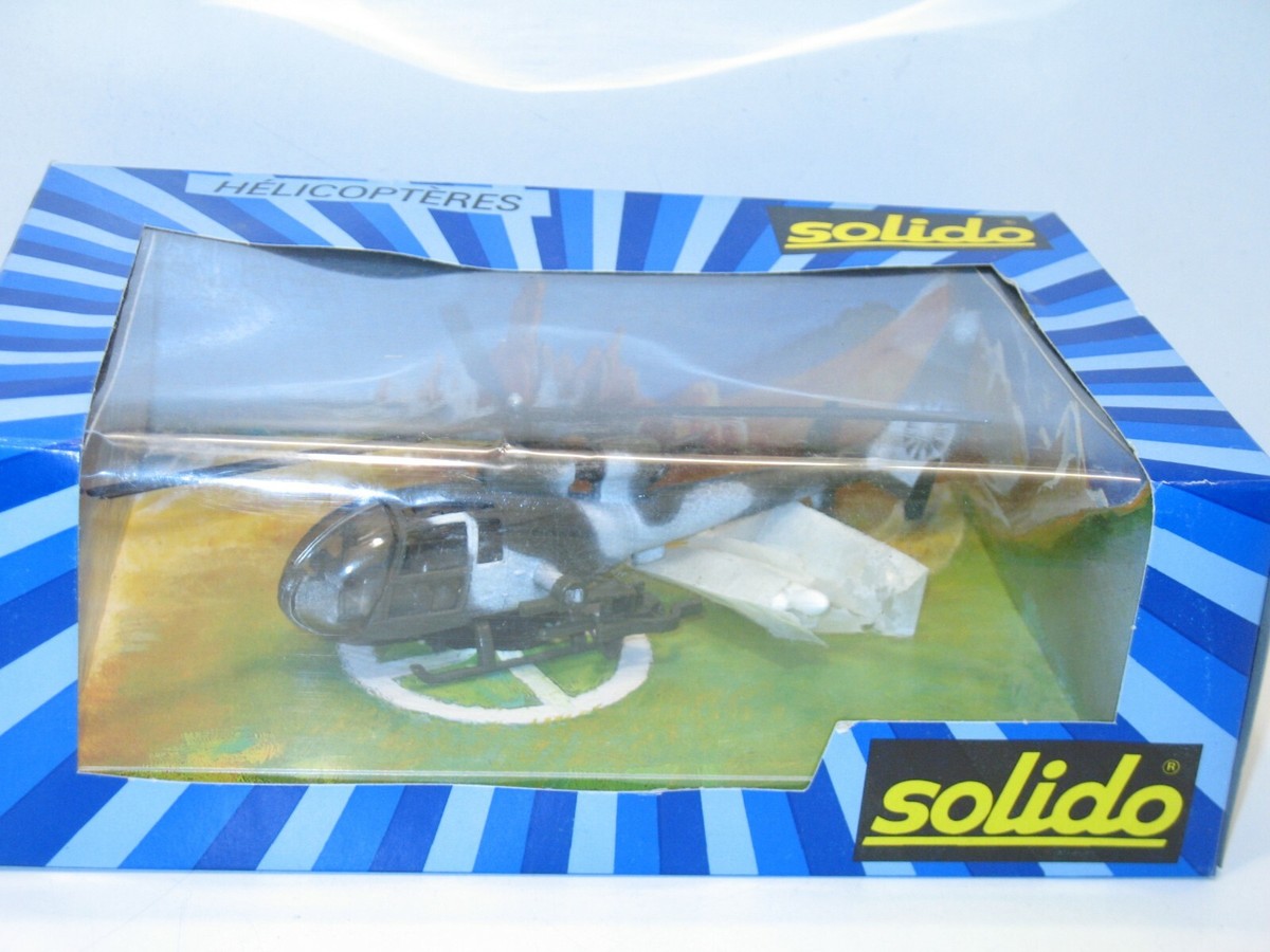 SOLIDO, Military Gazelle Helicopter Camouflage Original +
