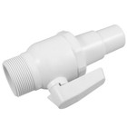 Ball Valve Ground Hose Pump Shut off Valves Abs for Plumbing
