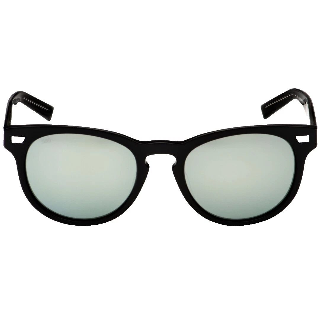 Plastic Mirrored Round Sunglasses for Men