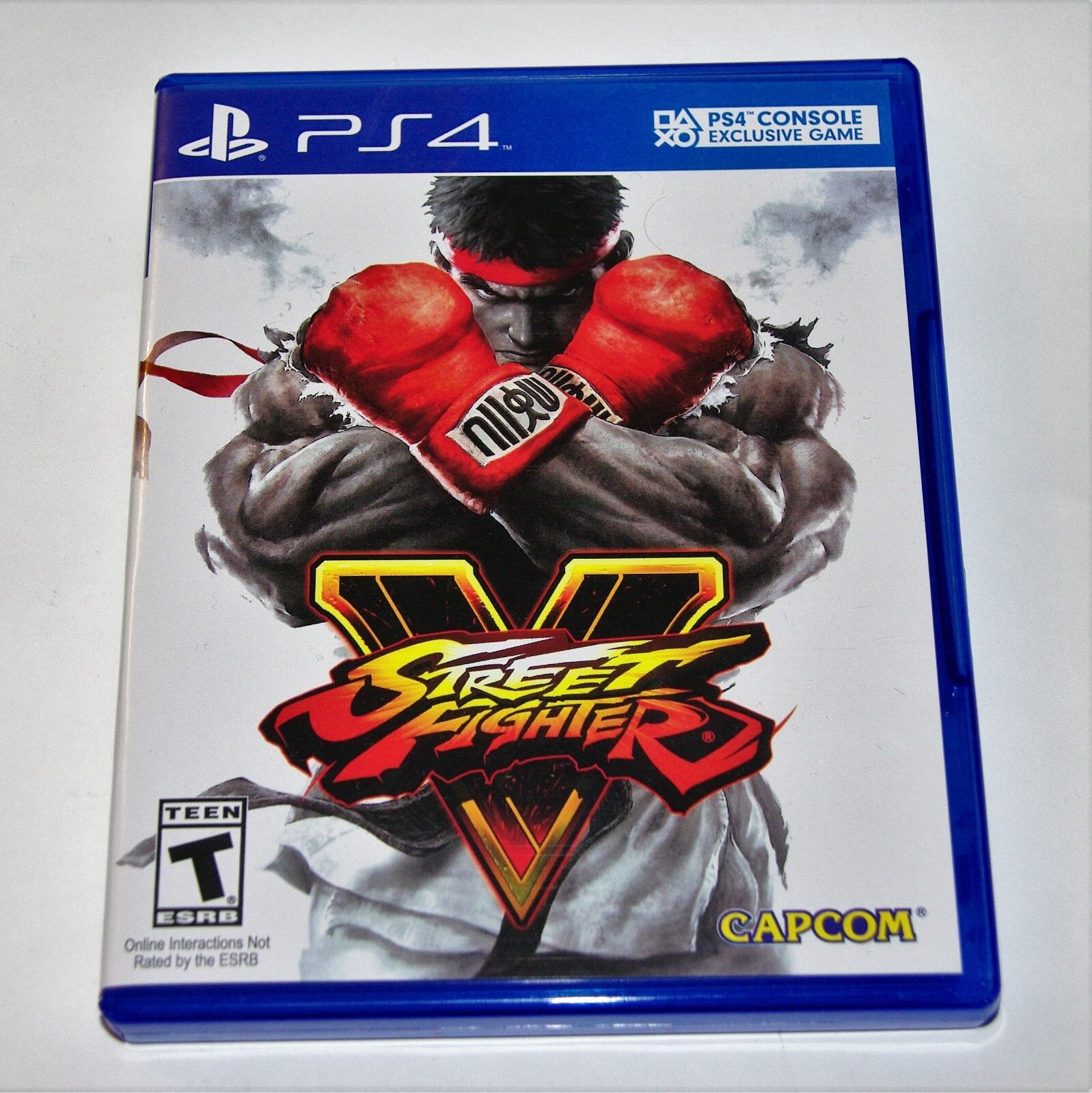 Replacement Case (NO GAME) Street Fighter V 5 Playstation 4 PS4 Box