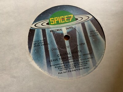 Cristal White - Leave Together DISCO MIX ITALO