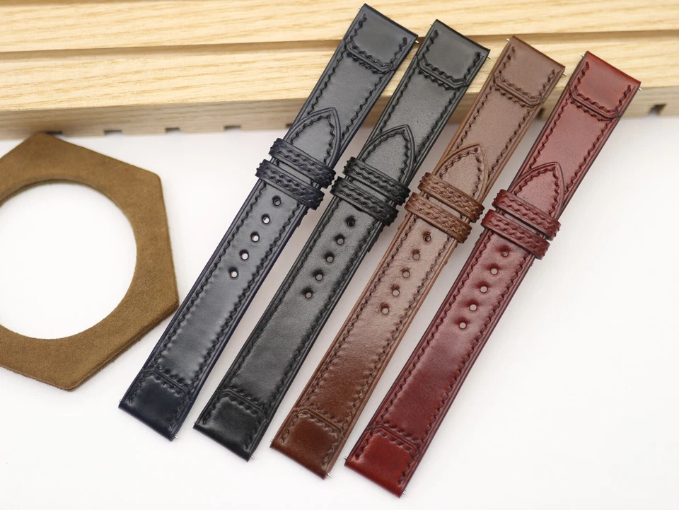 Reverso 表带 - Reverso Shell Cordorvan 皮革表带 - JLC 表带 — 第 2/4 张图片