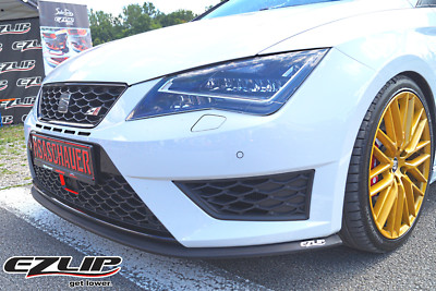 EZ-LIP Spoiler Spoilerlippe Frontspoiler passend für SEAT LEON CUPRA FR alle