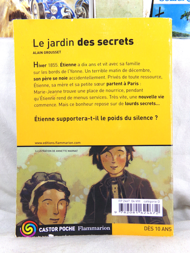 LE JARDIN DES SECRETS, ALAIN GROUSSET, EDITIONS CASTOR POCKET, 2004 - Bild 2 von 13