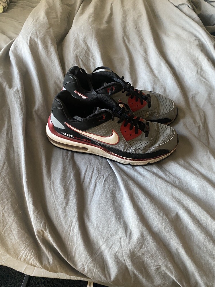 Nike Air Max Grey And Red