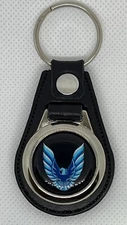 High Quality %100 leather RETRO KEYCHAIN for TRANS AM BLUE BIRD