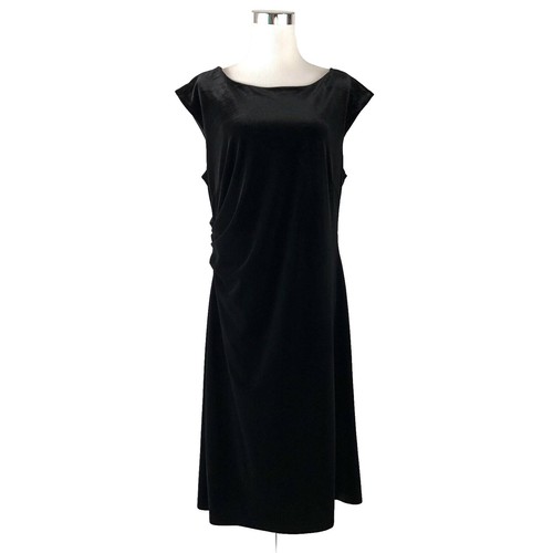 ティエリーミュグレーのFETEDRESS9号size Vintage Thierry Mugler Fete Dress Size 9 Black Sleeveless