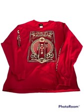Preowned Harley Davidson Long Sleeve  shirt size Large B4