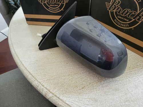 NEW GRAY Driver Side Power Mirror fits a 2008-2013 Toyota Highlander Heated 