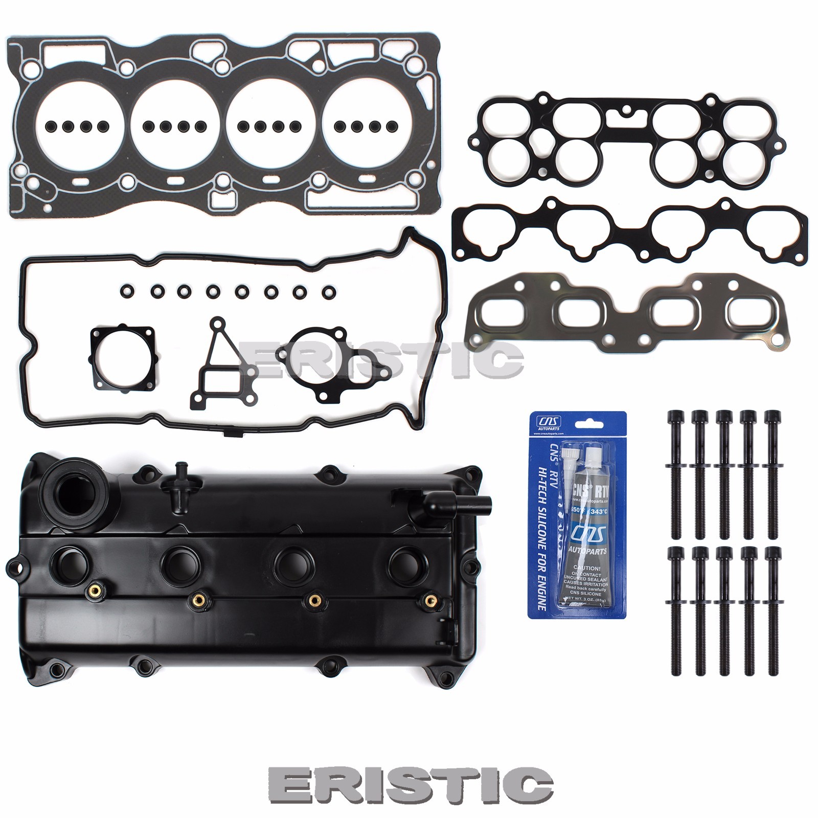 Head Gasket SET+HEAD BOLTS+Valve Cover FOR 0206 Nissan Altima Sentra 2
