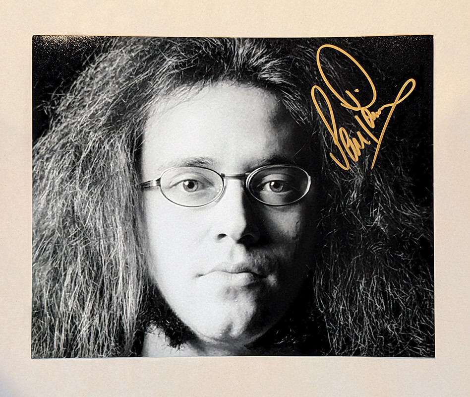 DEEP PURPLE Ian Paice SIGNED 8x10 WHITESNAKE drummer ROCK HOF COA