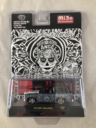 M2 Machines MiJo Exclusive Dia de los Muertos 1973 GMC Jimmy Sierra 31500-MJS50