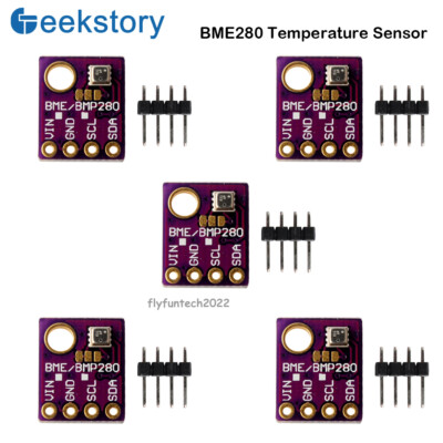 5PCS BME280 Digital Temperature Humidity Sensor Module Pressure Sensor with IIC