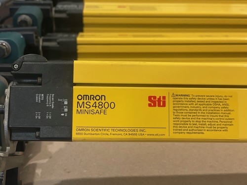 Omron MS4800 MINISAFE Light Curtain Receiver ONLY MS4800S-30-1560-R
