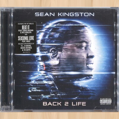 SEAN KINGSTON  Back 2 Life CD 2 Beat It CHRIS BROWN Wiz Khalifa HOLD THAT   0609