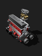 1:25-1:24 Scale Chev 235 I6 With Upgrades  Engine Kit