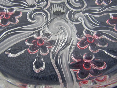 Mikasa Floral Dance Pink Frost / 7" Footed Plate/Bowl SA328/527 Germany - Picture 7 of 11