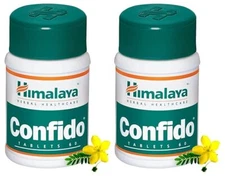 Confido Himalaya ORGANIC 2 box 120 TABLETS MEN'S HEALTHS CARE