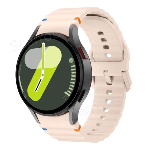 For Samsung Galaxy Watch 7/6/5/4/FE 40/44/47mm Sport Silicone Watch Band Strap - Picture 10 of 90