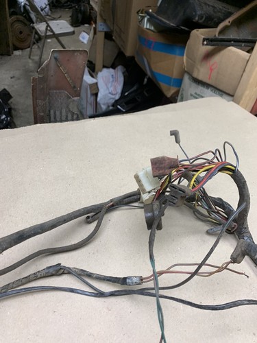 1966 1967 67 FORD FAIRLANE 66 GT UNDER DASH WIRE HARNESS BULKHEAD PROJECT WIRING - Picture 10 of 20