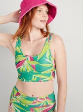 Old Navy Women s Scoop-Neck Bikini Swim Top Teal Size XS or Small 35