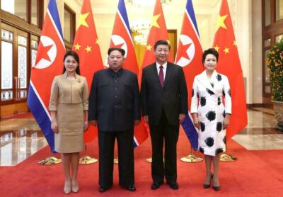 KIM JONG UN XI JINGPING GLOSSY POSTER PICTURE PHOTO PRINT china president 4183