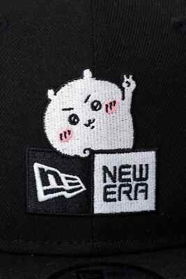 NEW ERA 9FIFTY Cap CHIIKAWA BOX LOGO BLACK Free size 57.7~61.5cm