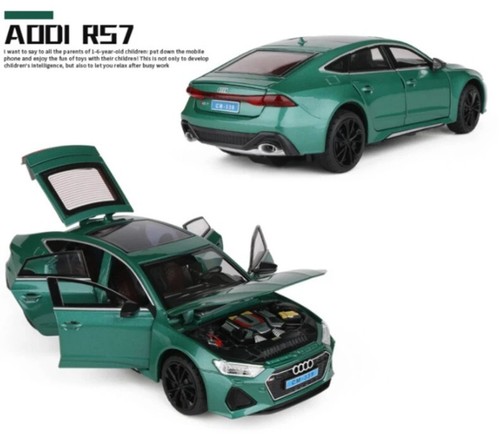 1:24 Audi RS7 Coupe Alloy Car Model Diecast Sports Gift Fast Free Shipping New - Picture 5 of 11