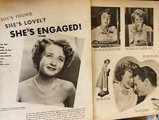 Jane Powell, Two Page Vintage Clipping, a