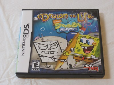 Drawn to Life -- SpongeBob SquarePants Edition Nintendo DS 2008 E-Everyone 