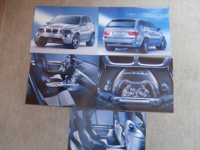 BMW X5 E53 Le Mans Pressemappe Deutsch 2/2000+Fotos Einzelstück