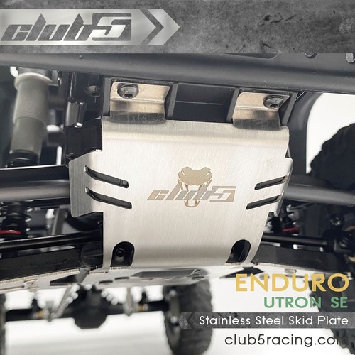 Stainless Steel Skid Plate Set for Element Enduro IFS 2 Utron SE - Picture 2 of 9