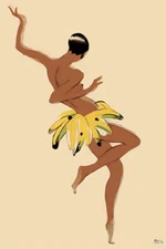 Josephine Baker illustration fine art print