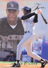 Jerald Clark Flair 1993 Baseball Card Fleer #37