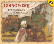 Going West (Picture Puffin Books) - Paperback By Van Leeuwen, Jean - GOOD