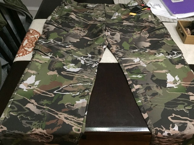 under armour camo hunting pants