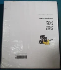WACKER PD12A PD13A PDT2A PDT3A DIAPHRAGM PUMP OPERATION & MAINTENANCE MANUAL