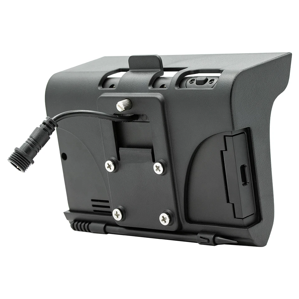 5in GPS Navigation MP5 Video Player Portable Motorcycle Wireless Android Carplay - Image 3 of 4